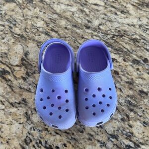 Size 10 CROCS Purple Shoes